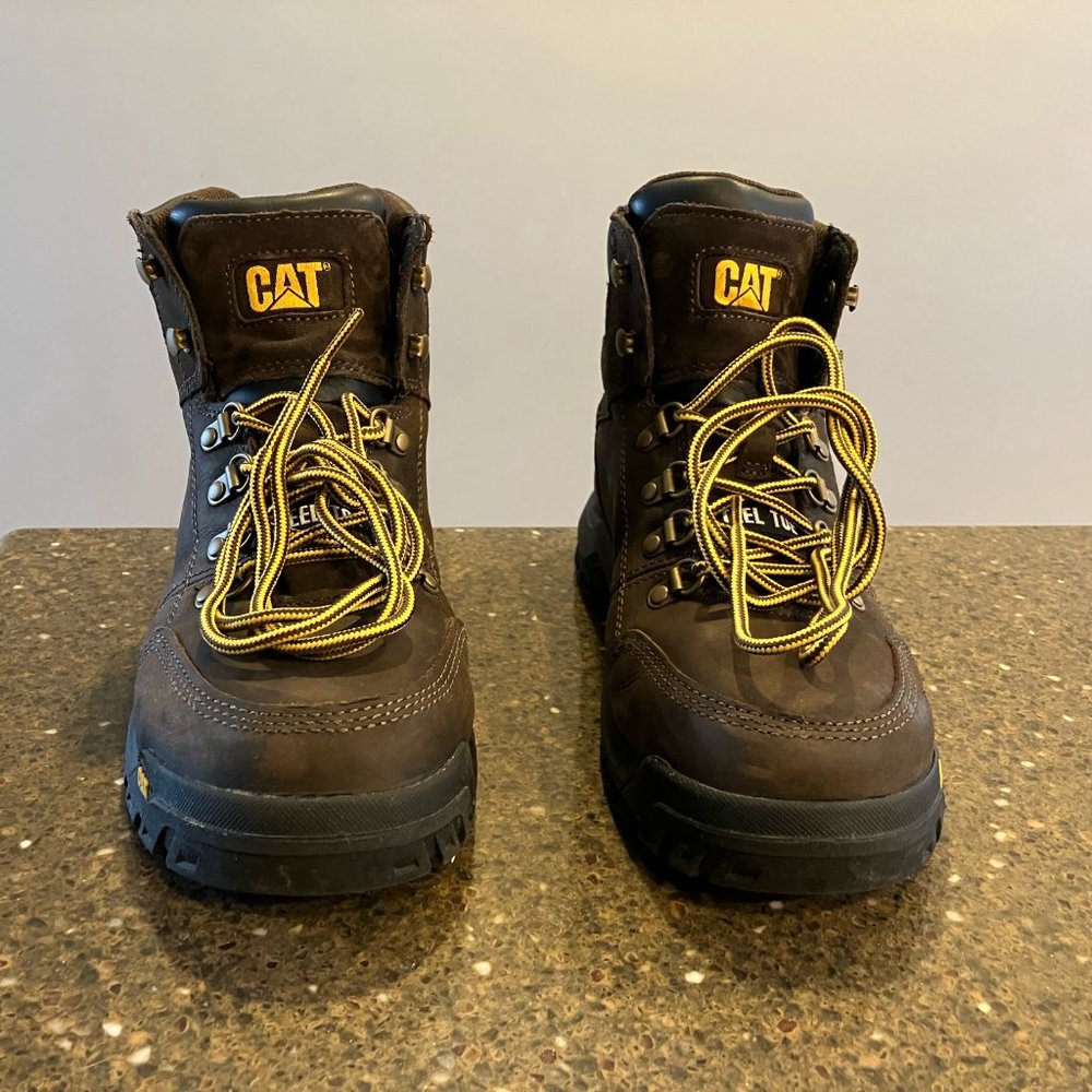 Caterpillar Seal Brown Steel Toe Boots